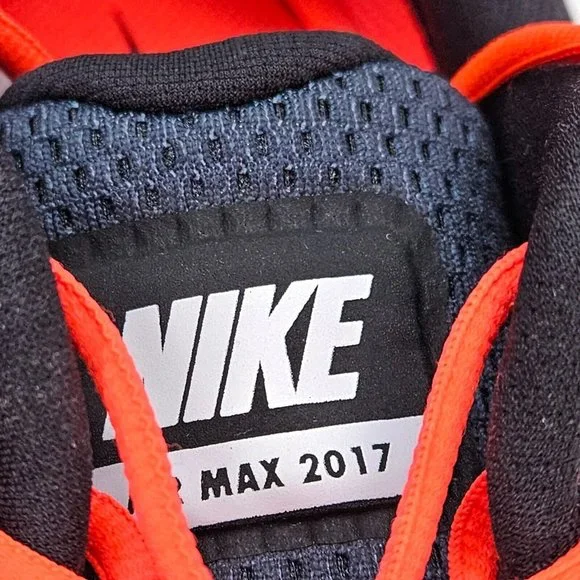 Nike Air Max 2017 Men's Running Training Sneaker Shoe Bright Crimson 849559-600 - Picture 4 of 8